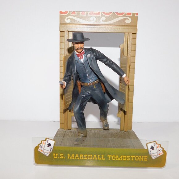 2004 Dusty Trail Toys US Marshall Tombstone 6" Western Old West Figure - Picture 2 of 7
